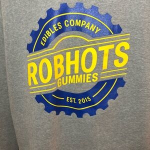 Grey Robhots hoodie